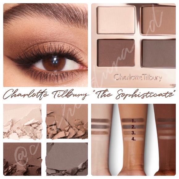 Palette D'ombres à Paupières Charlotte Tilbury The Sophisticate - Neuve (peut-être Ouverte) - Teintes Assorties